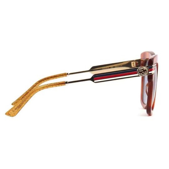 Gucci Cat Eye Style Blue Gray Lens main image 3